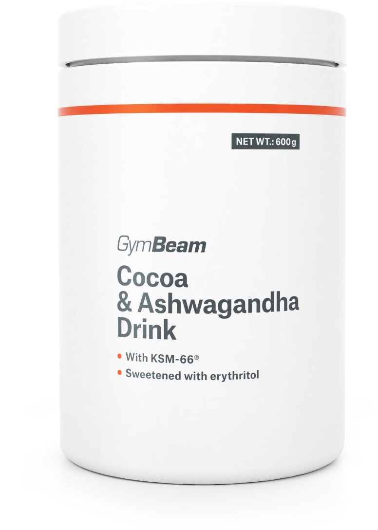 GymBeam Cocoa & Ashwagandha Drink 600 g