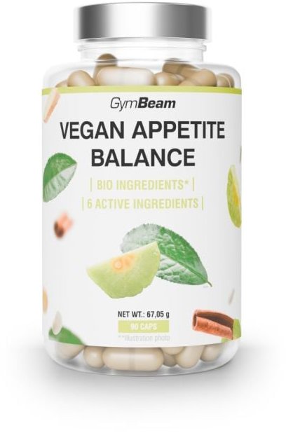 GymBeam Vegan Appetite Balance 90 kapsúl