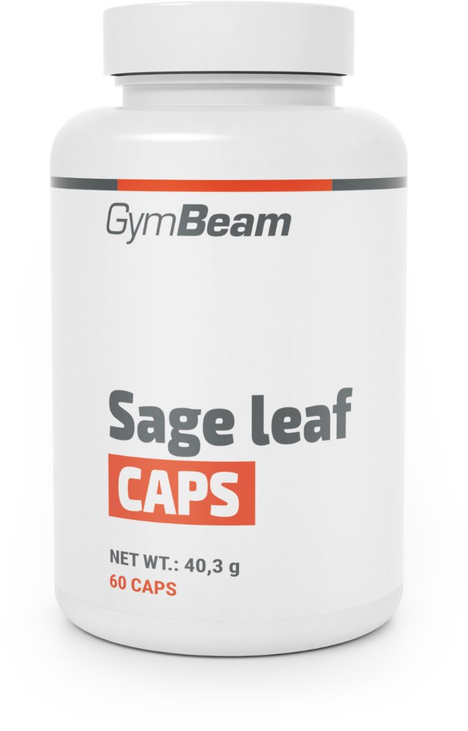 GymBeam Listy šalvie 60 kapsúl