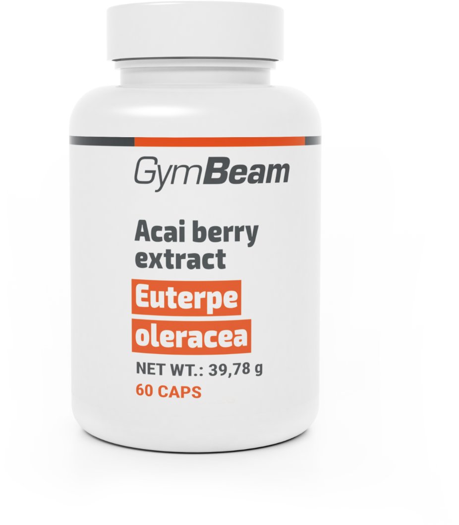 GymBeam Extrakt z plodov acai 60 kapsúl