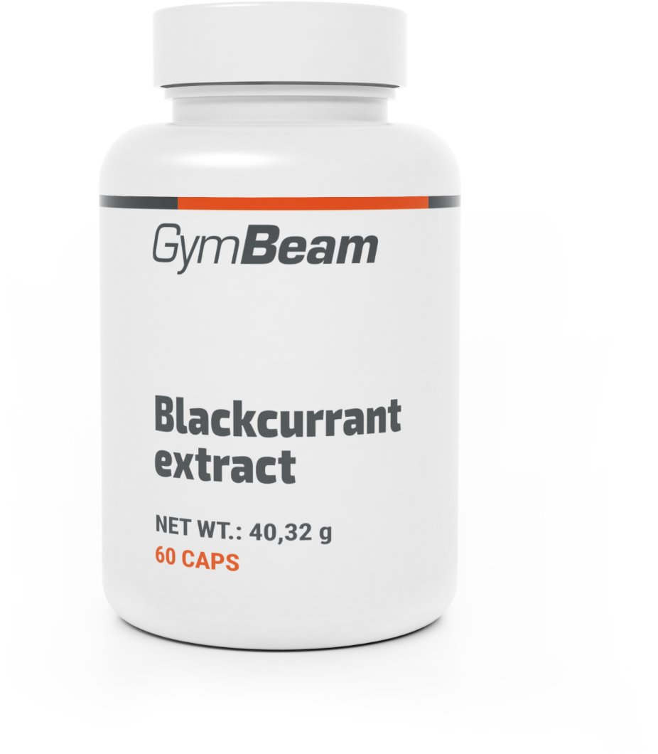 GymBeam Extrakt z čiernych ríbezlí 60 kapsúl