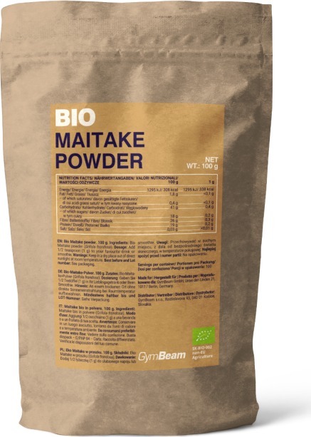 GymBeam BIO Maitake prášok 100 g
