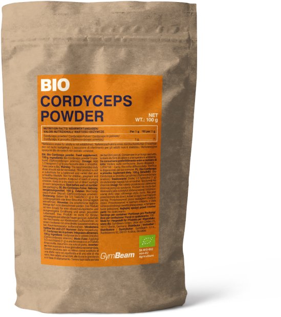 GymBeam BIO Cordyceps prášok 100 g