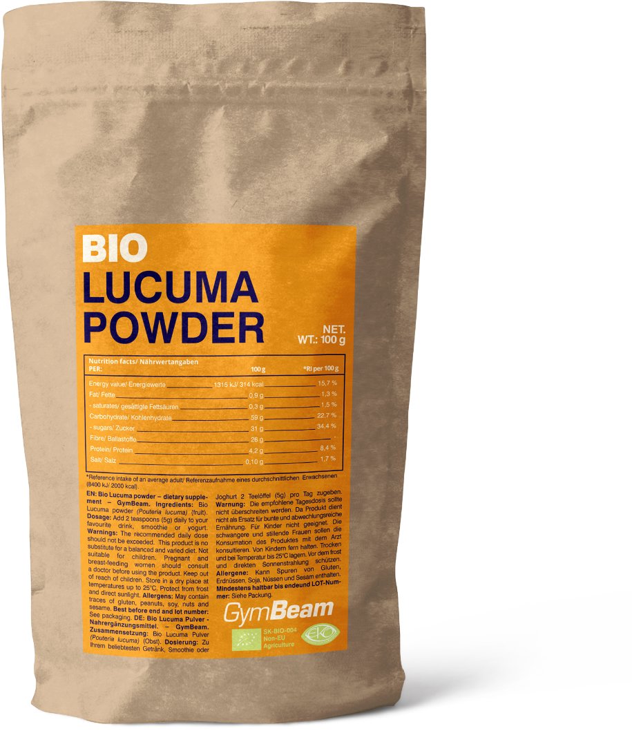 GymBeam BIO Lucuma prášok 100 g