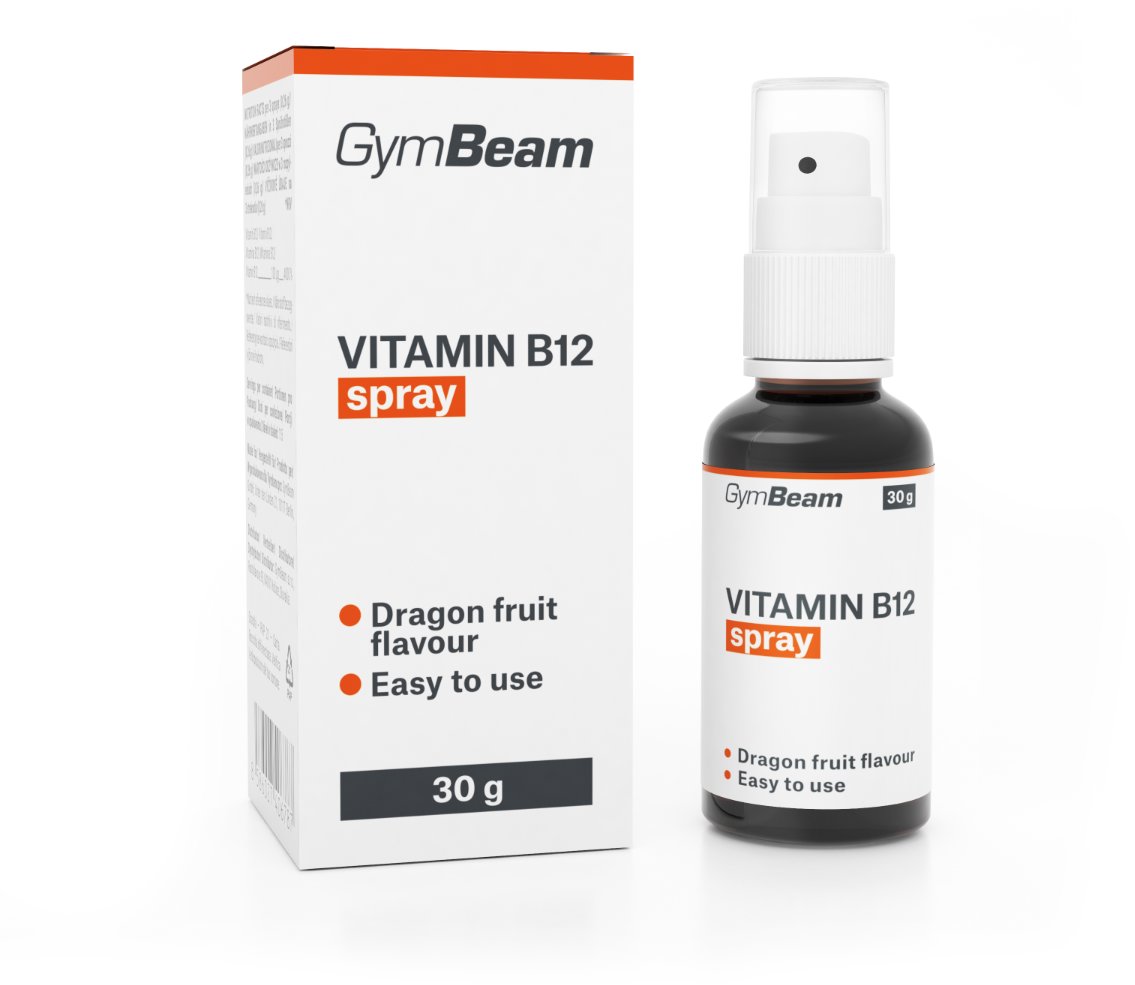 GymBeam Vitamín B12 v spreji 30 g