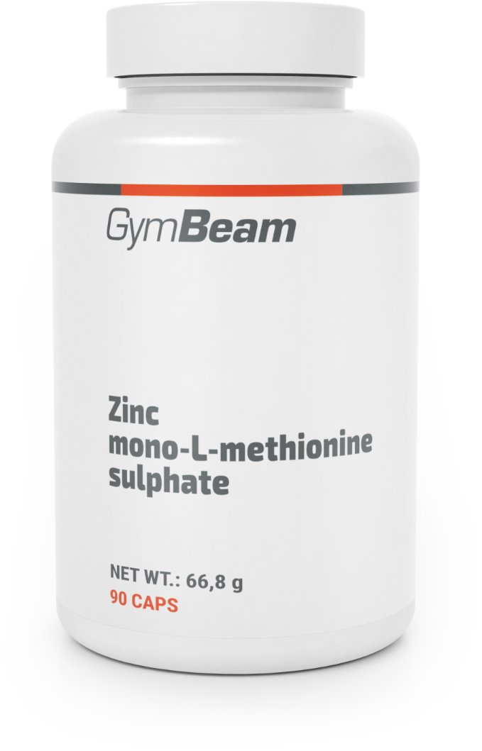 GymBeam Mono-L-metionín sulfát zinočnatý 90 kapsúl