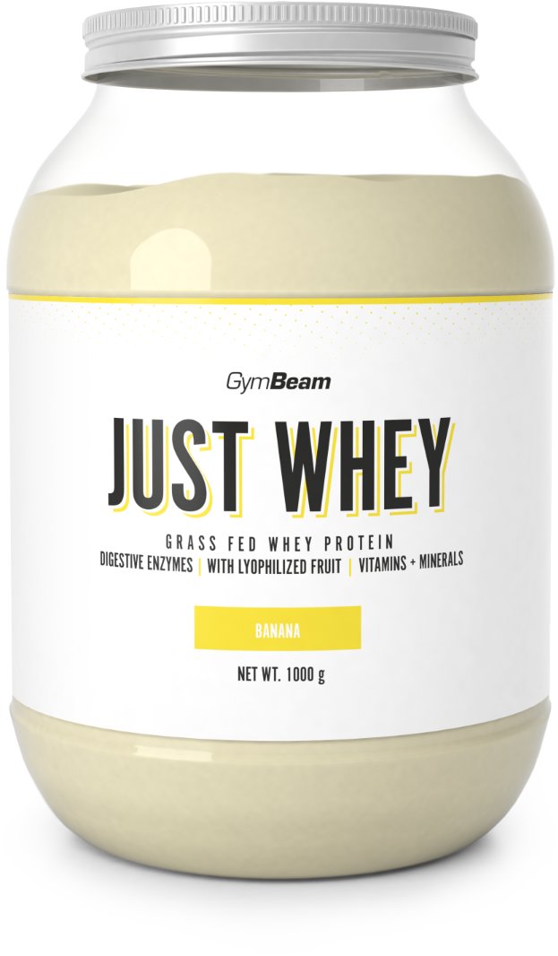 GymBeam Protein Just Whey 1000 g Banán