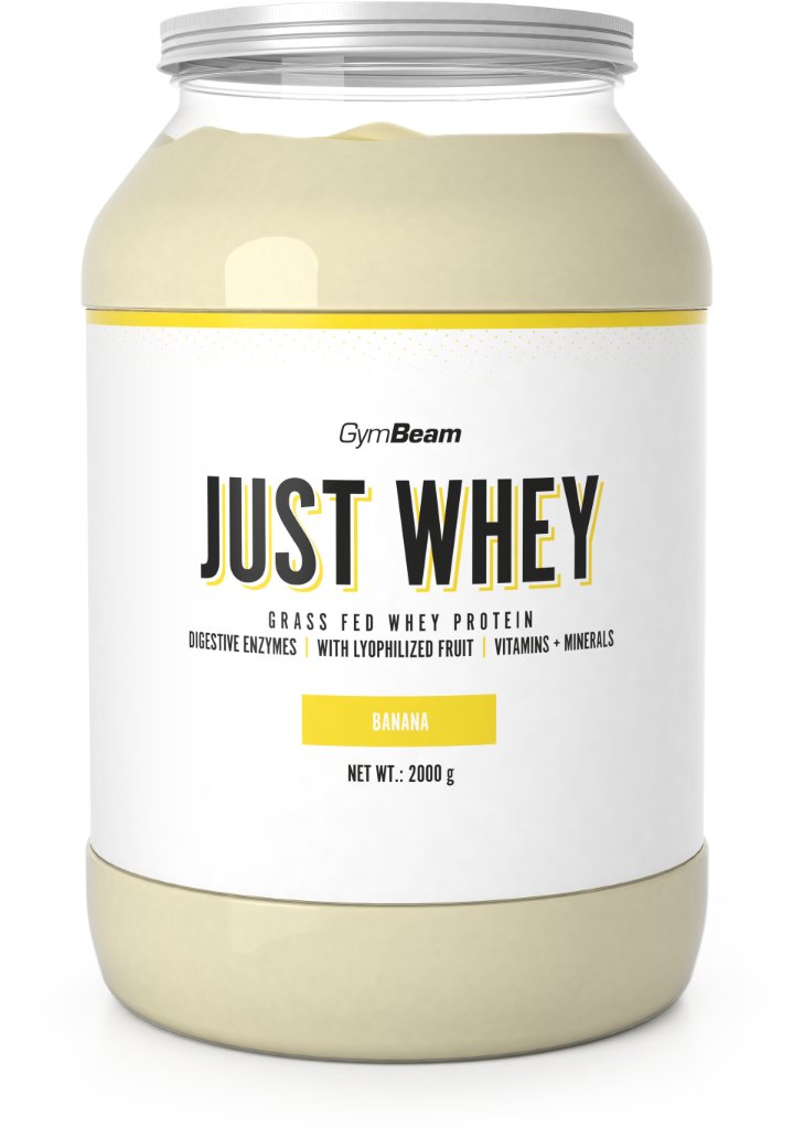 GymBeam Proteín Just Whey 2000 g Banán 2000 g
