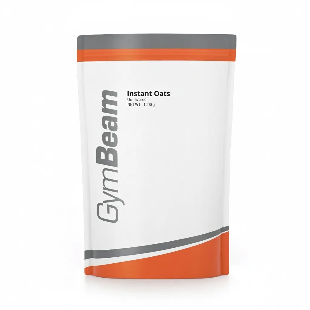 GymBeam Instantná ovsená kaša instant Oats 1000 g bez príchuti