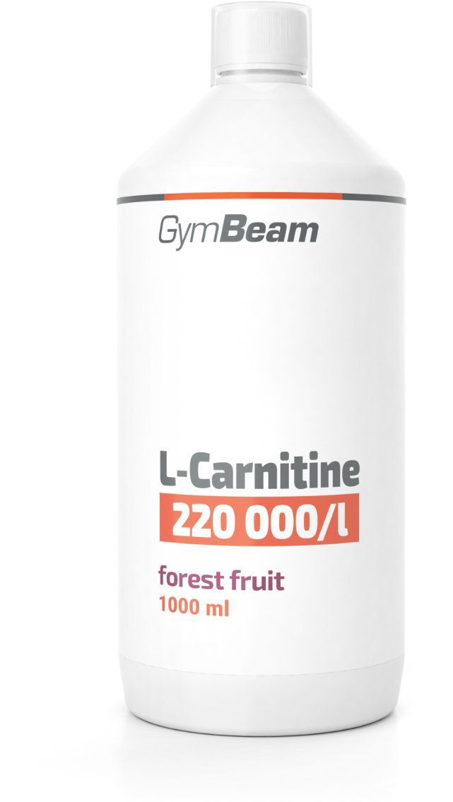 GymBeam Spaľovač tukov L-karnitín 1000 ml lesné ovocie