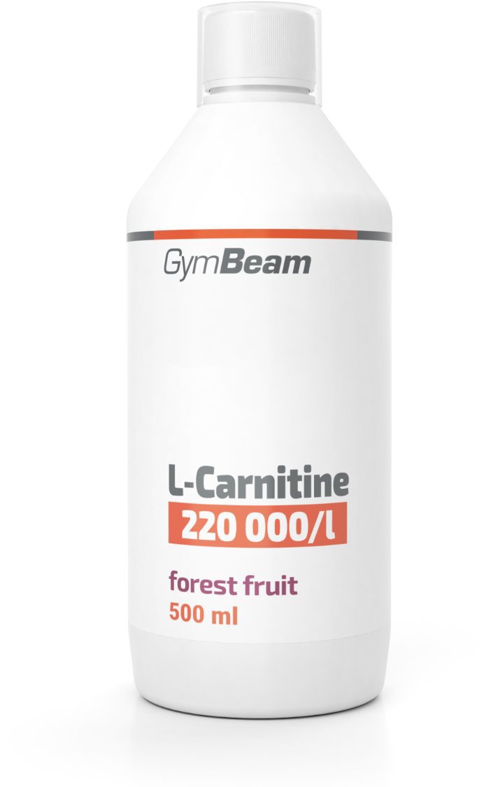 GymBeam Spaľovač tukov L-karnitín 500 ml lesné ovocie
