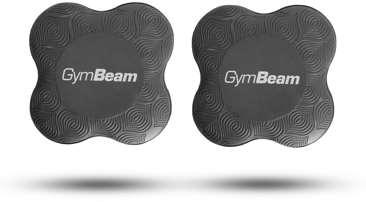 GymBeam Podložky pod kolená čierne