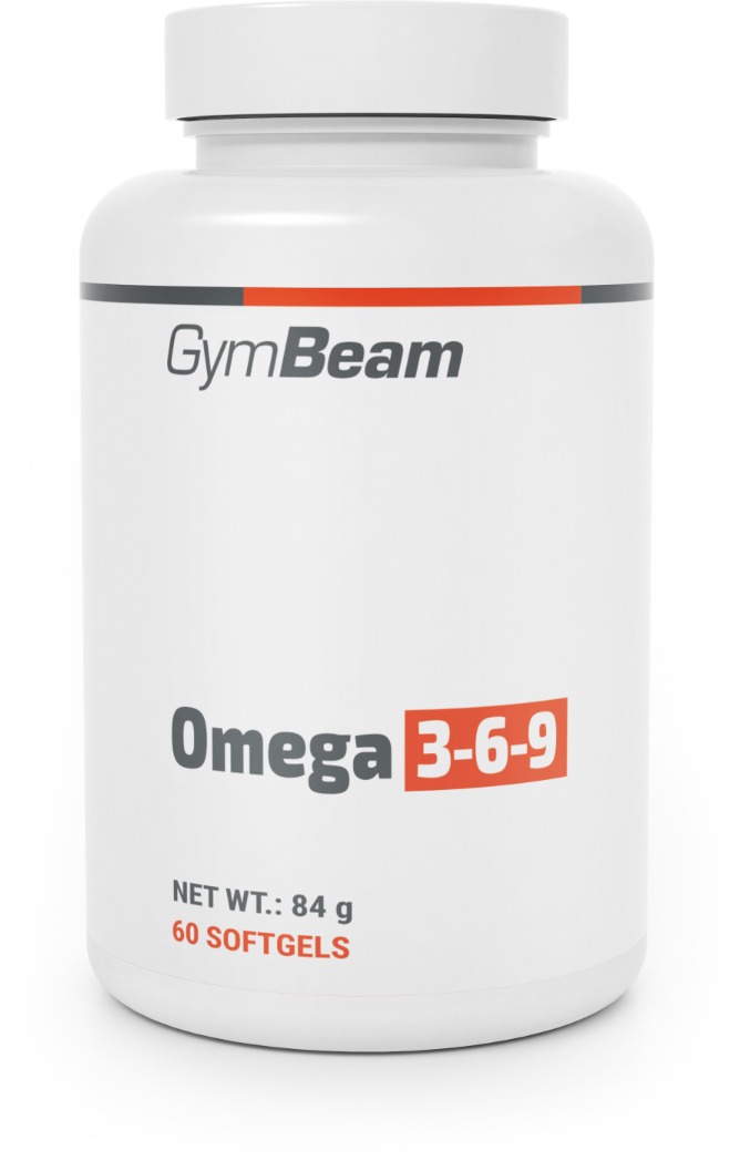GymBeam Omega 3-6-9, 60 kapsúl