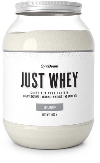 GymBeam Just Whey 1000 g, bez príchute