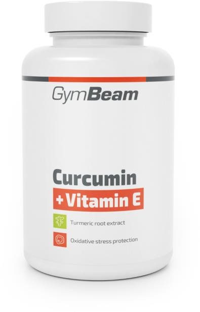 GymBeam Curcumin + Vitamín E, 90 tabliet