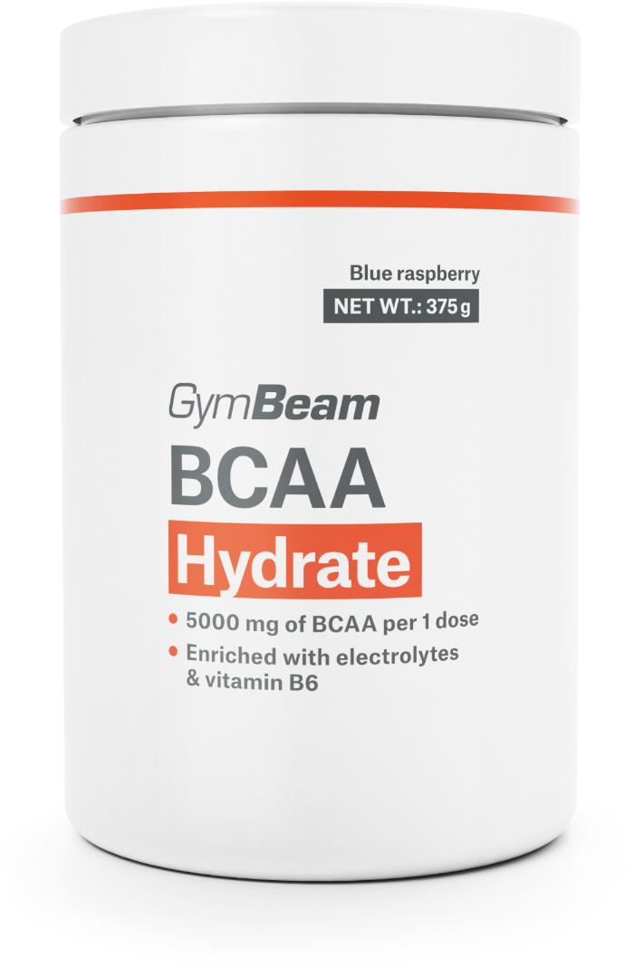 GymBeam BCAA Hydrate 375 g, blue raspberry