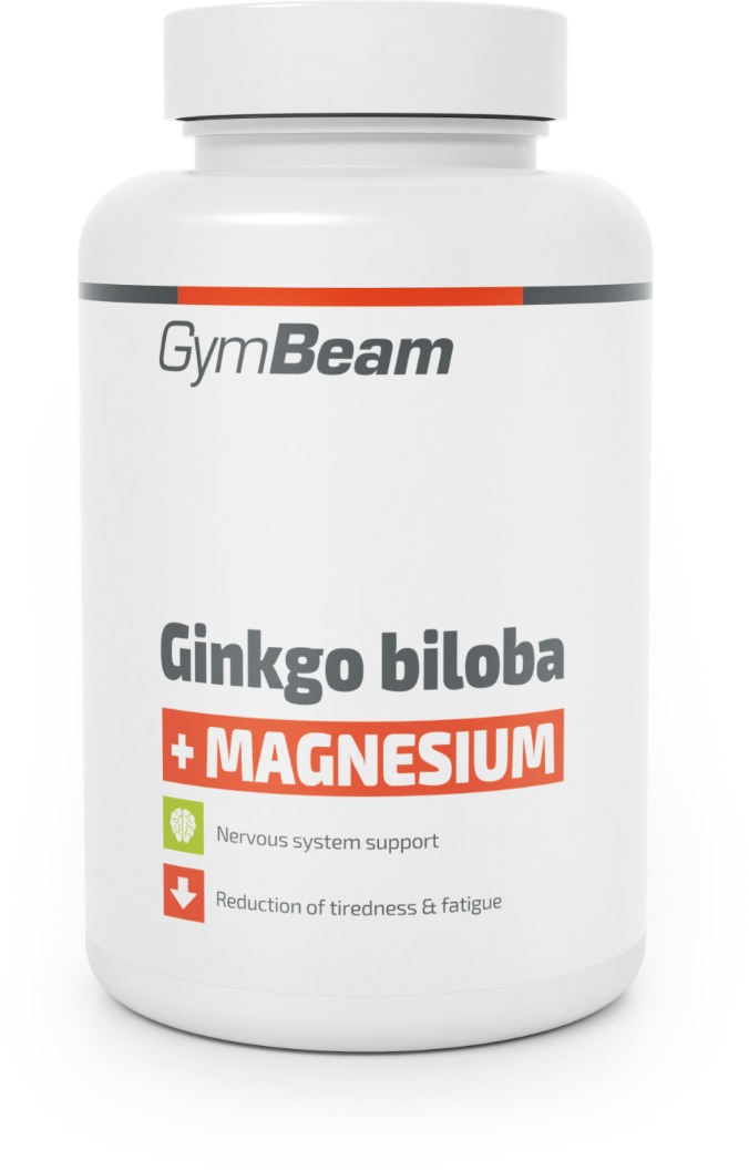GymBeam Ginkgo Biloba + Magnesium, 90 kapsúl