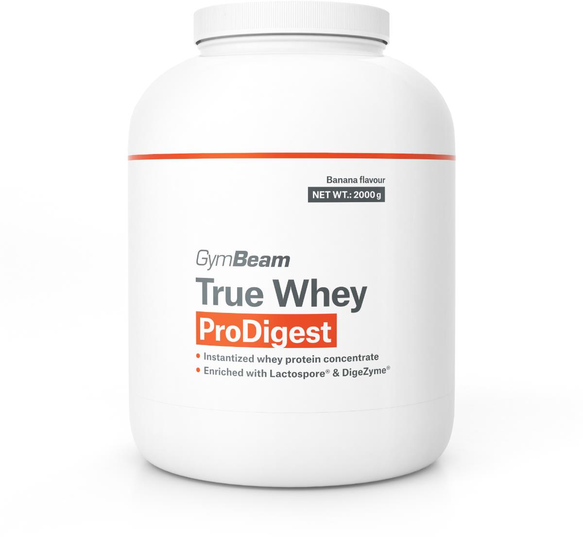 GymBeam True Whey ProDigest 2 000 g, banana