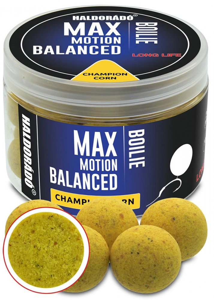 Haldorádó Boilies Balanced Max Motion 70 g 20 mm Champion corn