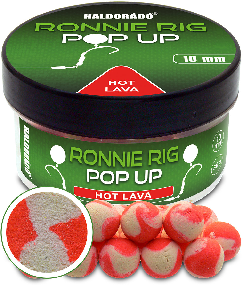Haldorádó Pop-Up Ronnie Rig 30 g 10 mm Hot Lava