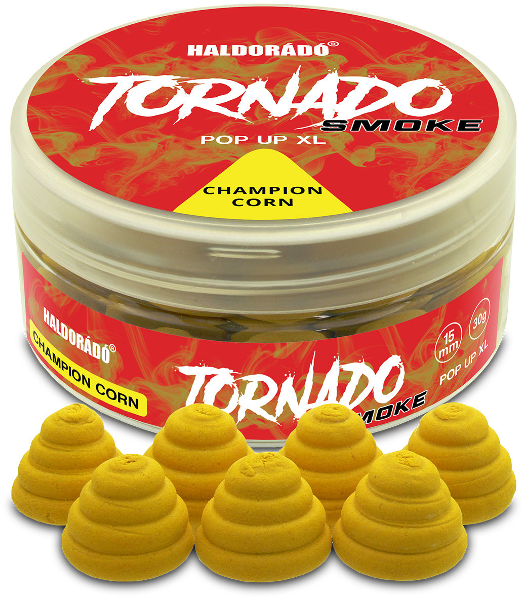 Haldorádó Pop-Up Tornado Smoke XL 30 g 15 mm Champion Corn