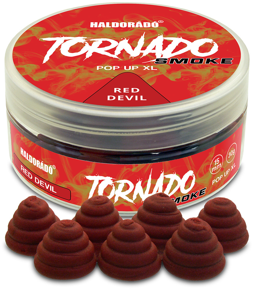 Haldorádó Pop-Up Tornado Smoke XL 30 g 15 mm Red Devil