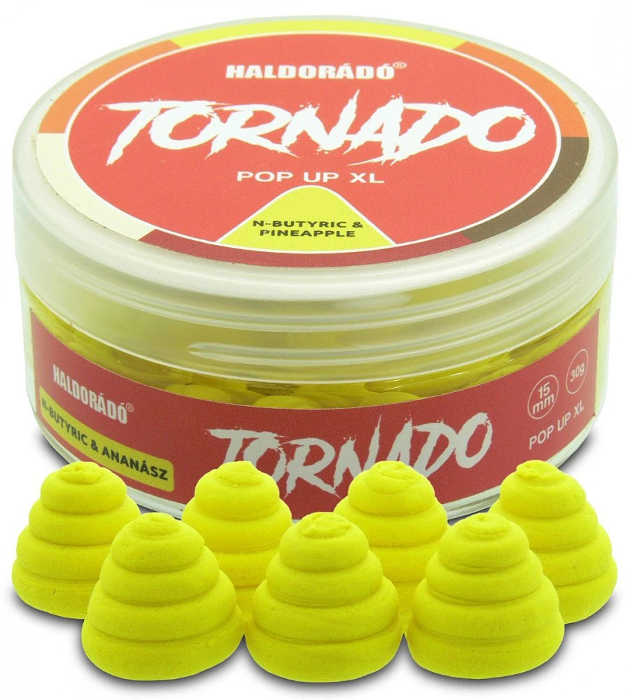 Haldorádó Pop-Up Tornado XL 30 g 15 mm N-Butyric/Ananás