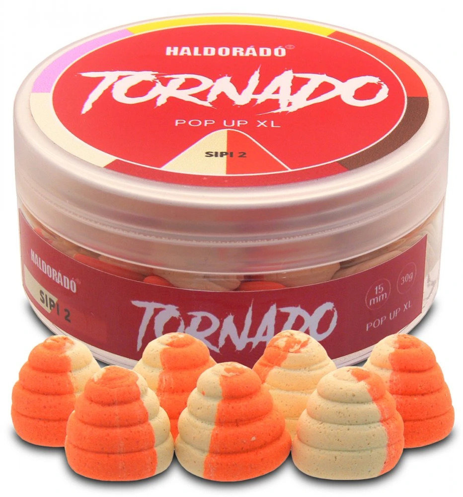Haldorádó Pop-Up Tornado XL 30 g 15 mm Sipi2 Pomaranč/Škorica