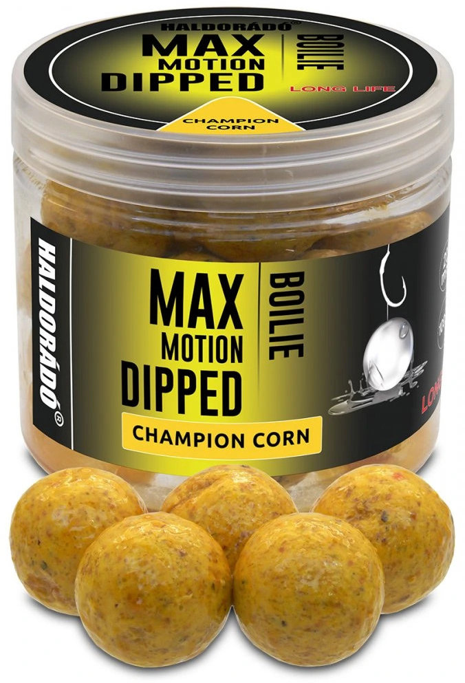 Haldorádó Boilies Dipped Max Motion 80 g 20 mm Champion corn