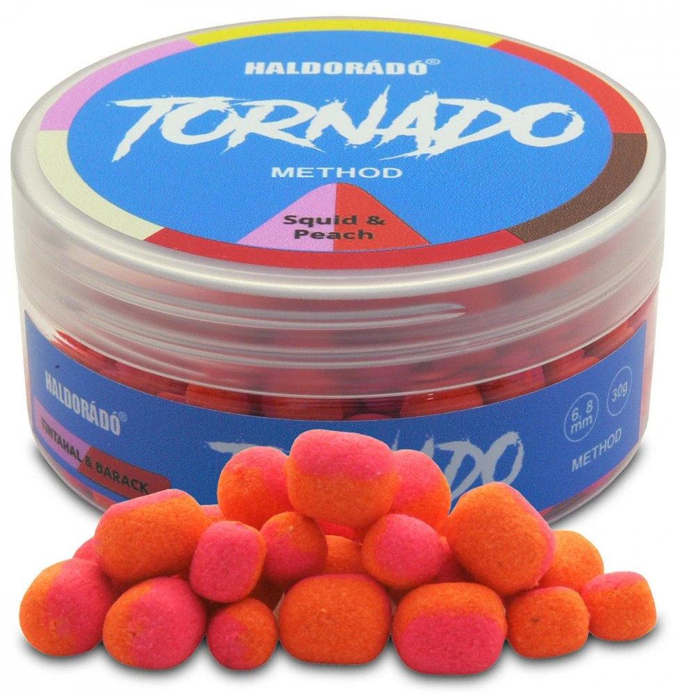 Haldorádó Wafters Method Tornado 30 g 6 + 8 mm Chobotnica/Broskyňa