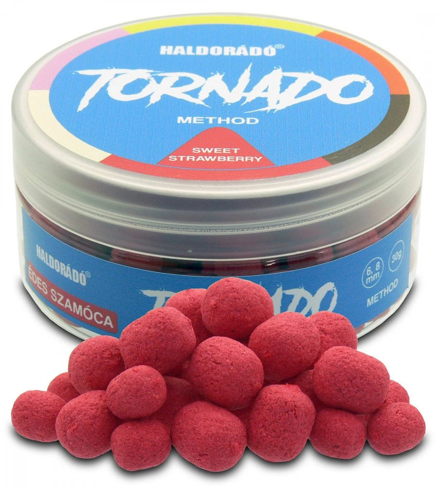 Haldorádó Wafters Method Tornado 30 g 6 + 8 mm Sladká jahoda