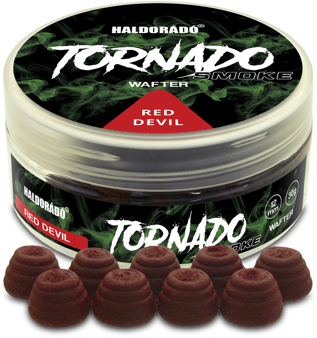 Haldorado Wafters Tornado Smoke 30 g 12 mm Red Devil