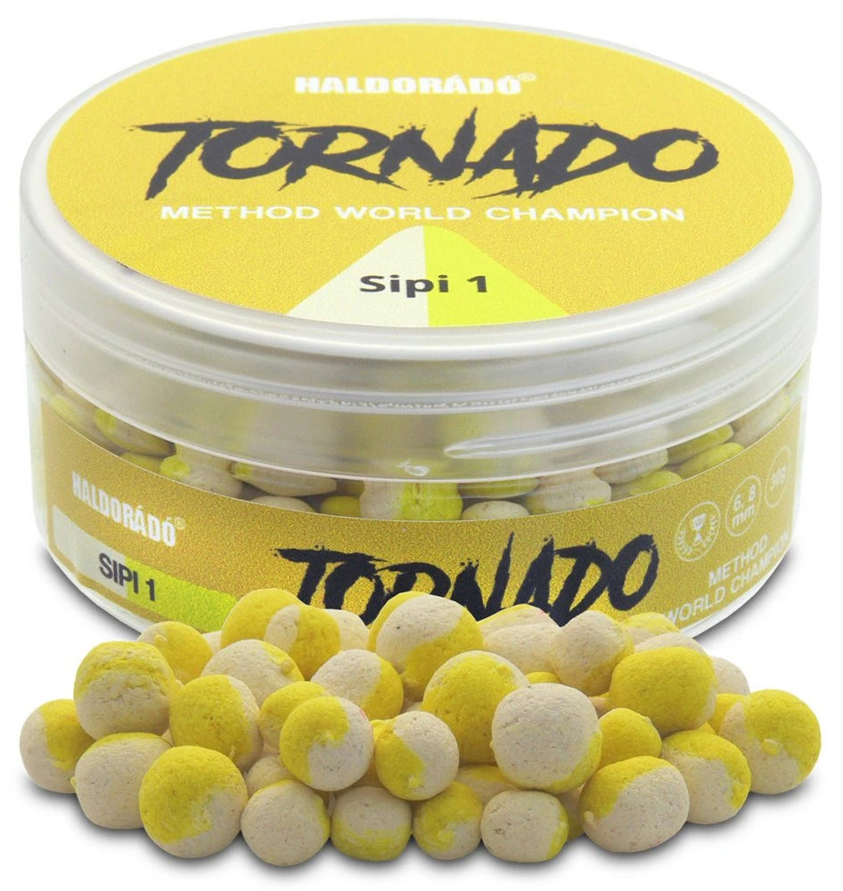 Haldorádó Boilies Method Tornado 30 g 6 + 8 mm Sipi1 Citrón/Mäta