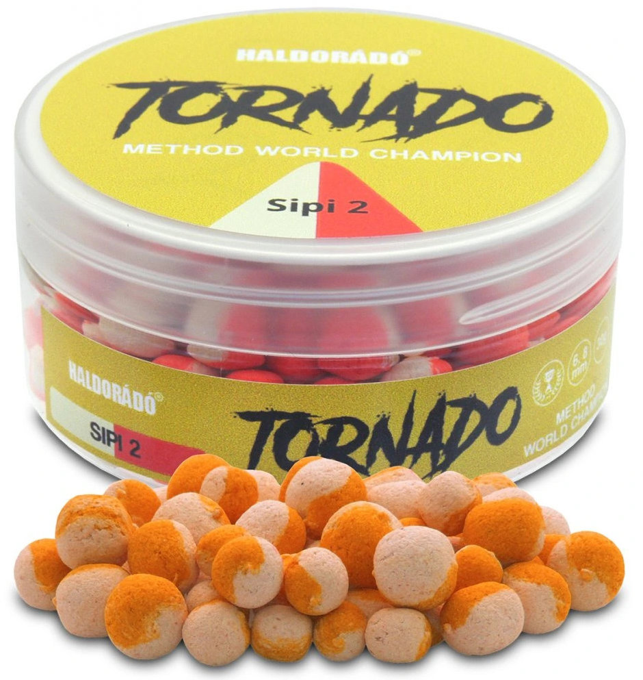 Haldorádó Boilies Method Tornado 30 g 6 + 8 mm Sipi2 Pomaranč/Škorica