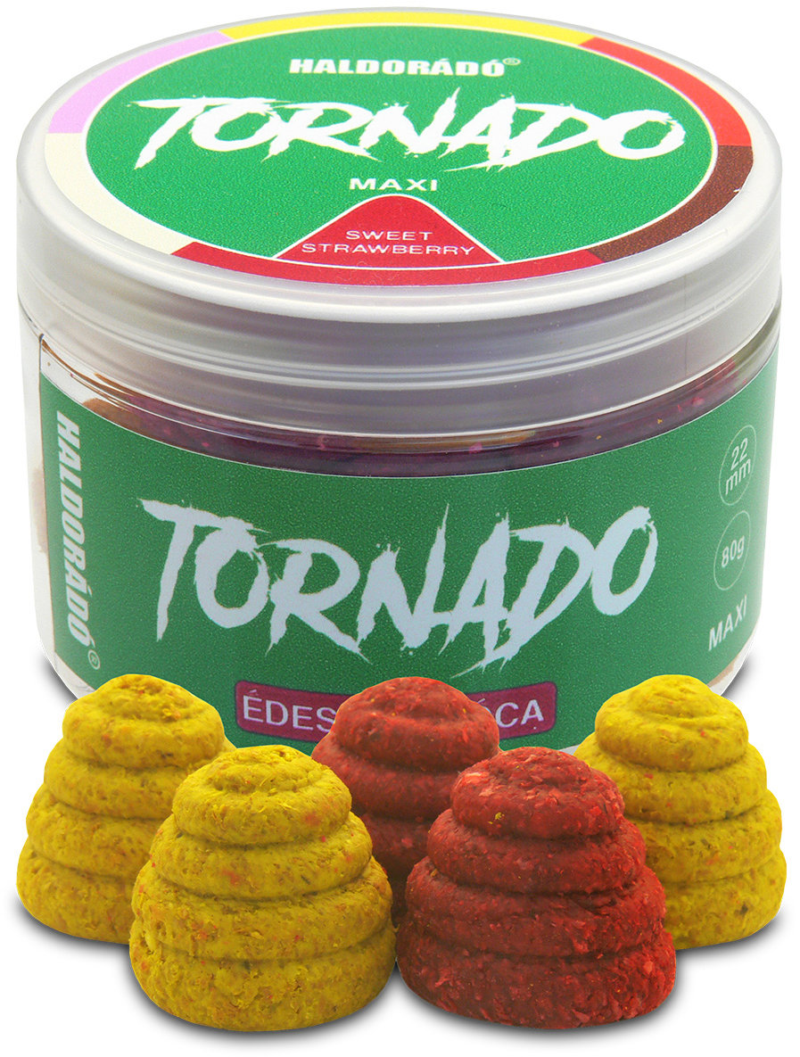 Haldoradó Nástraha Tornado Maxi 80 g 22 mm Sladká jahoda