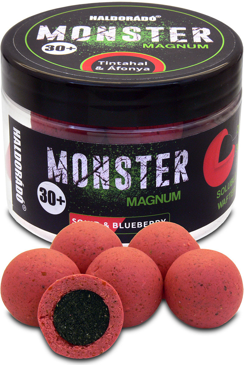 Haldorádó Pop-Up Boilies Monster Magnum 180 g 30 mm Chobotnica/Čučoriedka