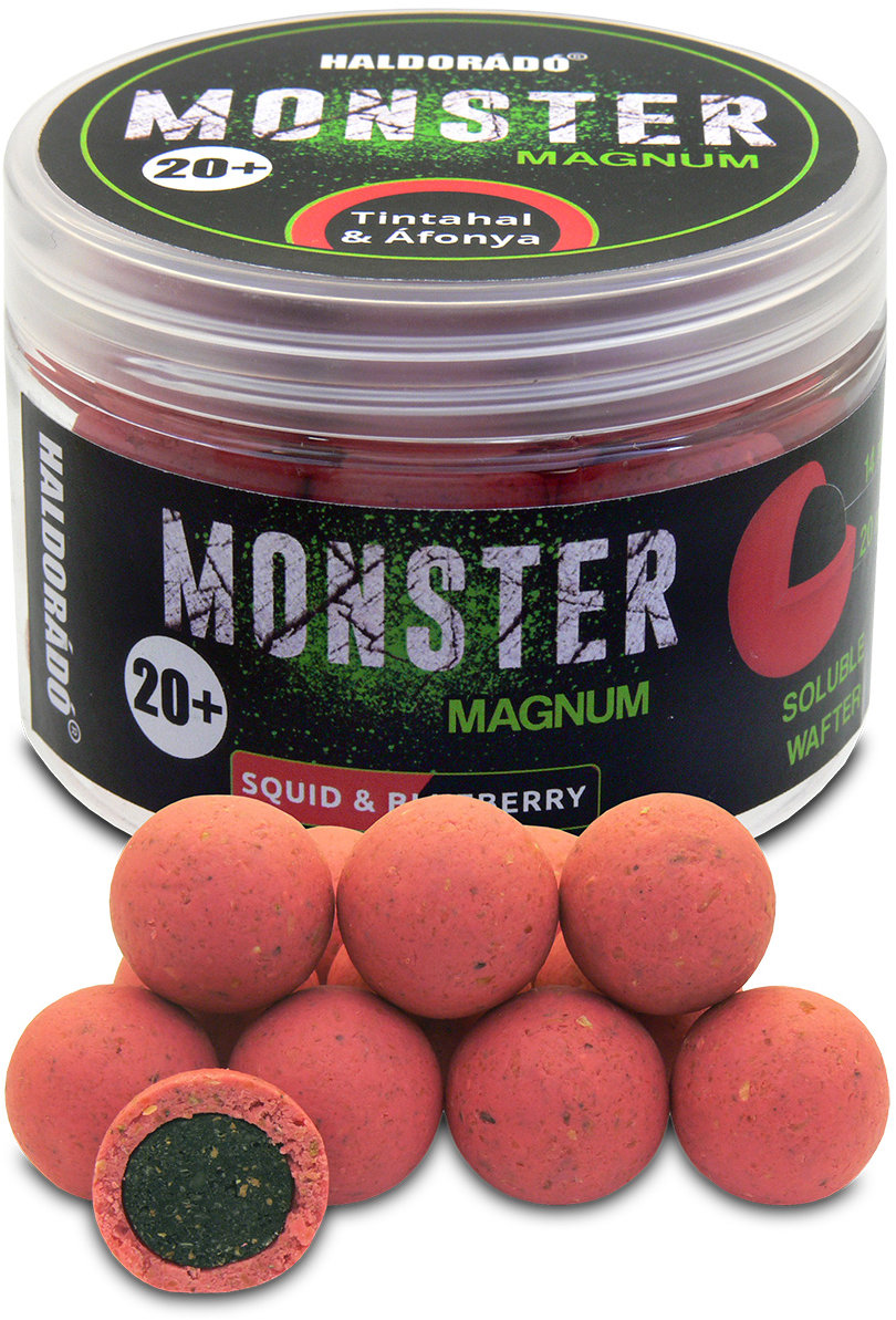 Haldorádó Pop-Up Boilies Monster Magnum 80 g 20 mm Chobotnica a čučoriedka