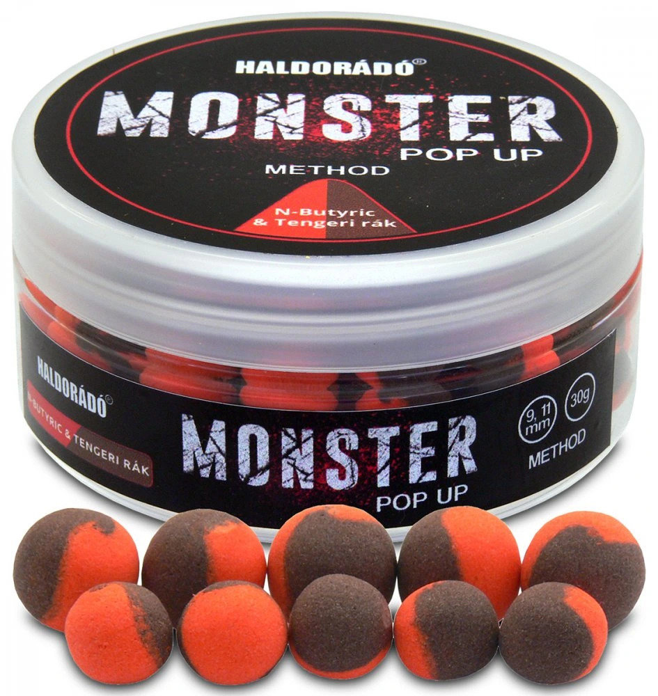 Haldorádó Pop-Up Method Monster 30 g 9 + 11 mm N-Butyric/Krab