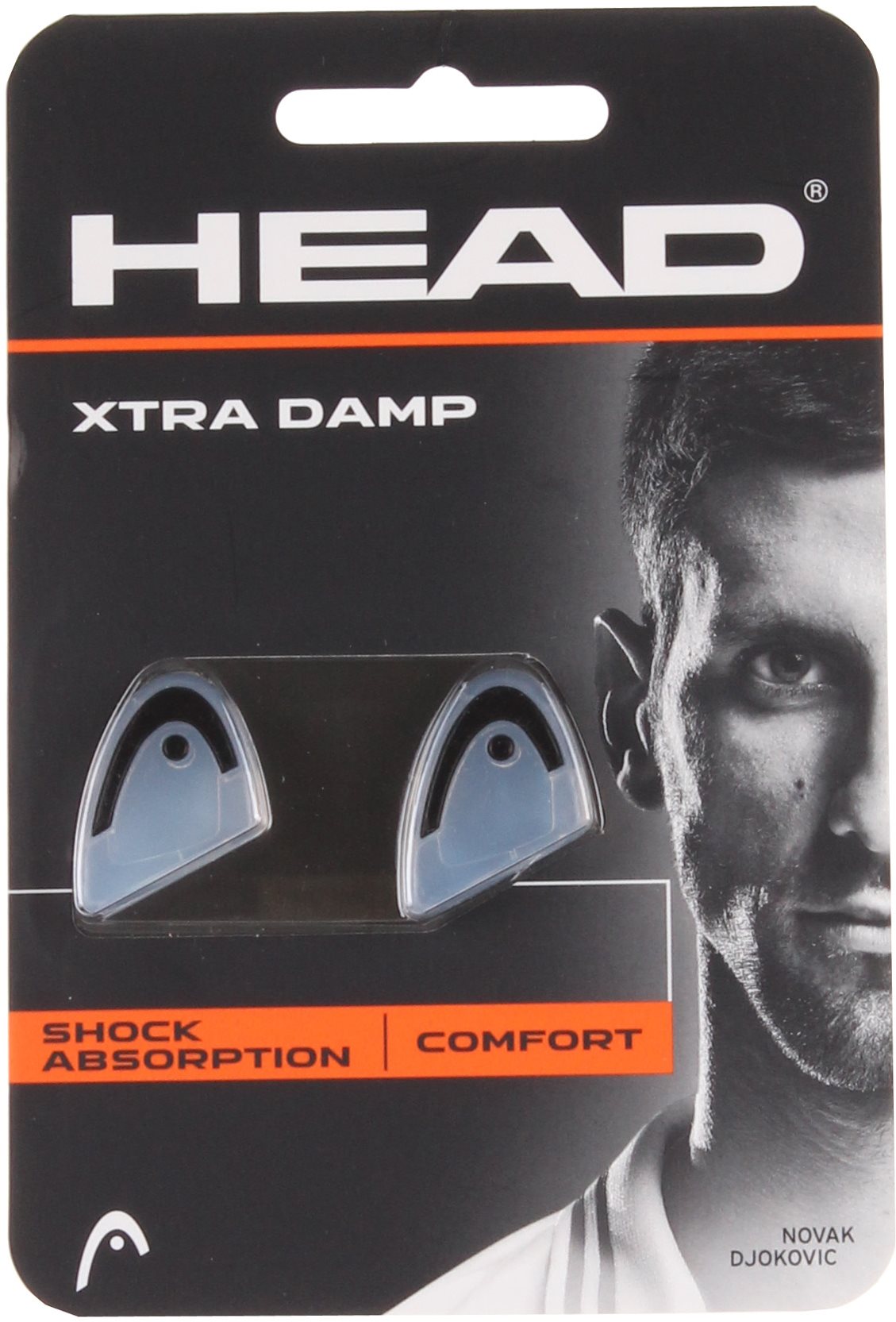 Head Xtra Damp transp.čierne