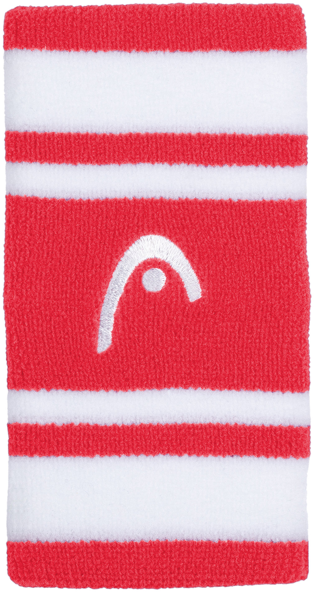 Head Wristband striped 5" červené