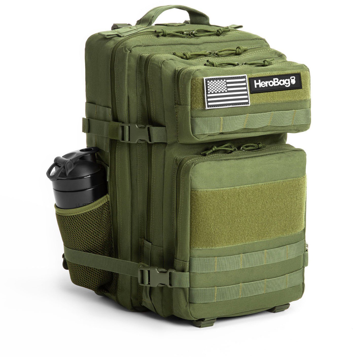 HeroBag Športový Athlet 45 l, zelený