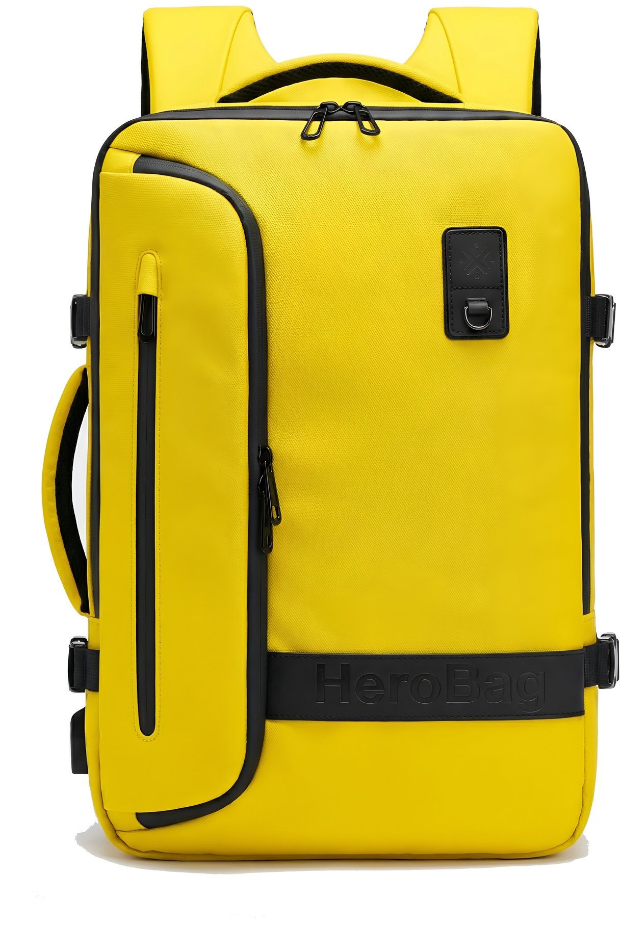 HeroBag Vákuový batoh do lietadla, žltý