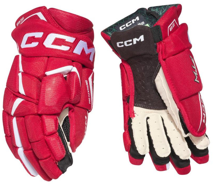 CCM Jetspeed FTWomen SR Senior, 12" červeno-biele, CCM25