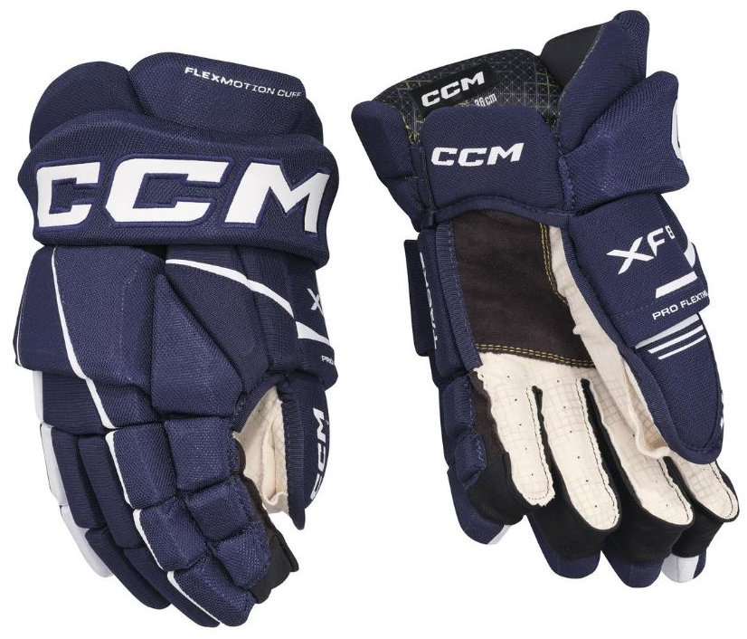 CCM Tacks XF 80 JR Junior, 10", tmavomodré-biele, CCM25