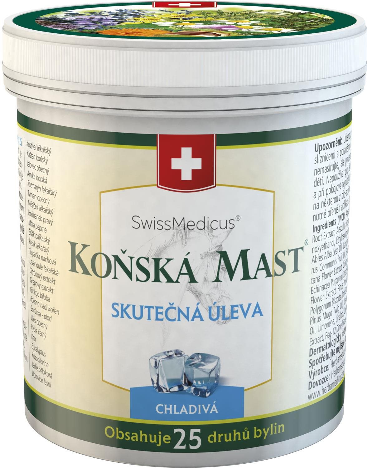 Herbamedicus Konská Masť chladivá 500 ml