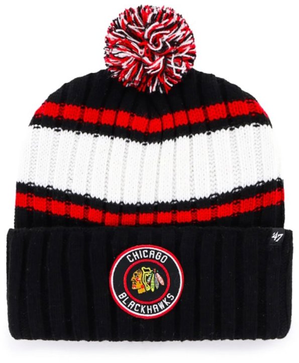 47 Brand Čiapka NHL Plateau Cuff SR Chicago Blackhawks, HS24