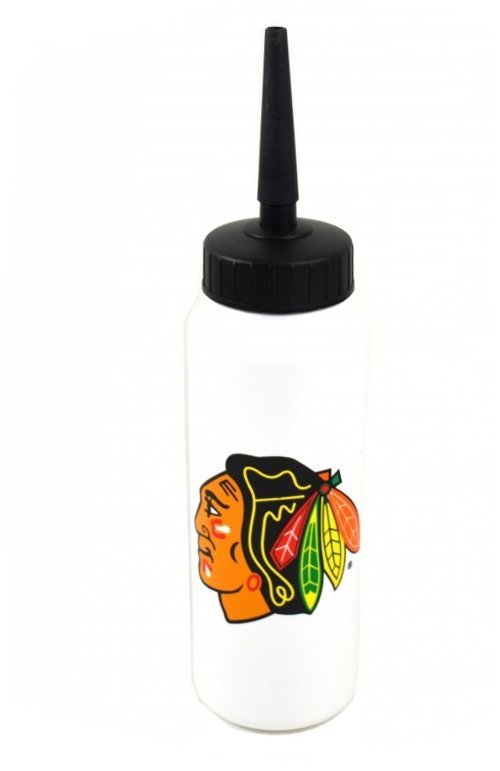 InGlasCo Hokejová fľaša s logom NHL Chicago Blackhawks, HS25