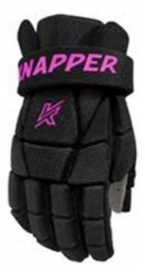 Knapper Hokejbalové rukavice AK3 S24 JR čierna-ružová, 11", HS25
