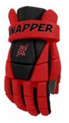 Knapper Hokejbalové rukavice AK3 S24 SR červená, 14", HS25