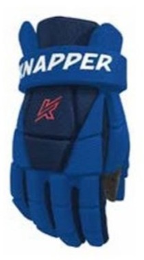 Knapper Hokejbalové rukavice AK3 S24 SR modrá, 15", HS25